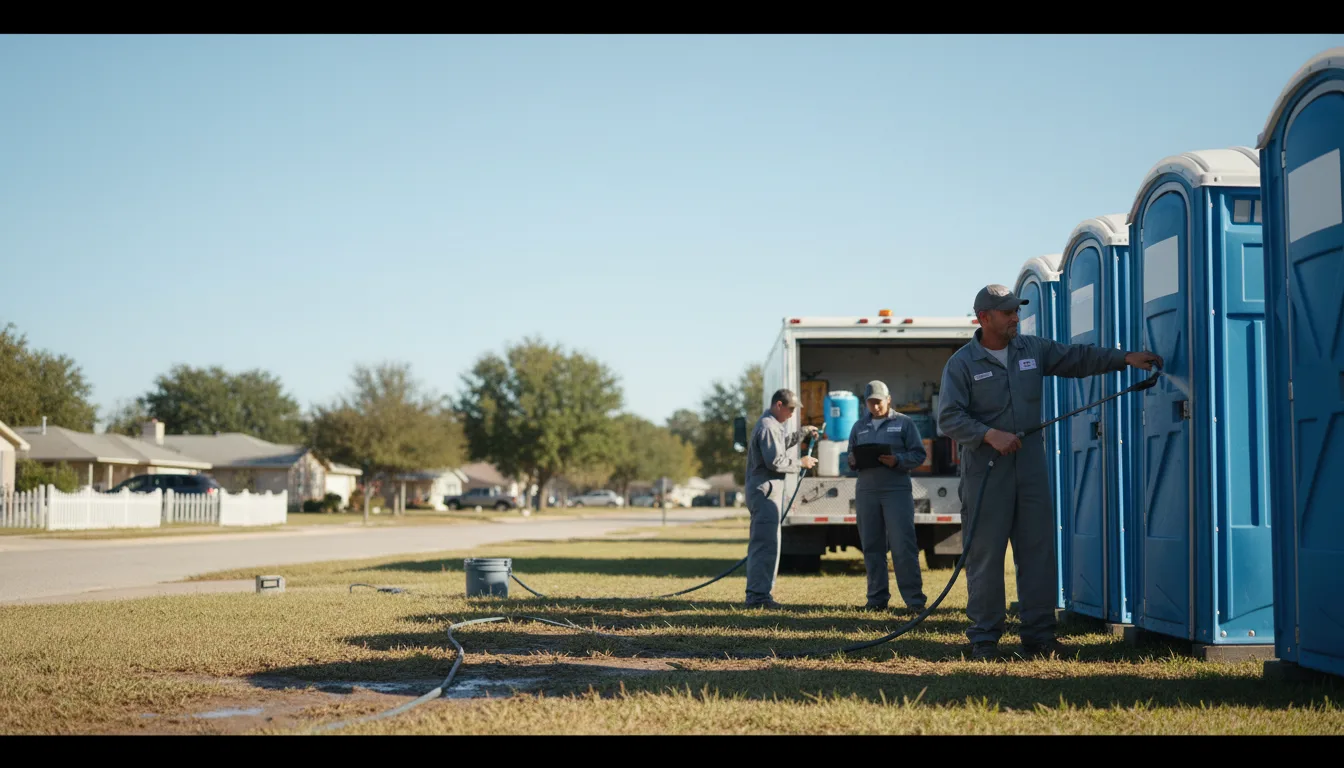 Long-Term Portable Toilet Rental in Du Quoin, IL near me